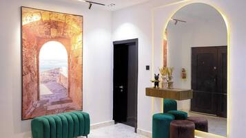 Appartement, balcon, vue ville | Spa