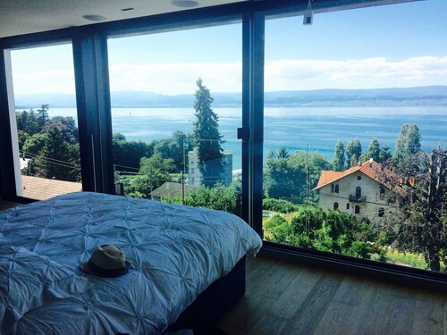 Air-conditioned house 8 pers- 10km Evian -40km portes soleil- with parking lot
