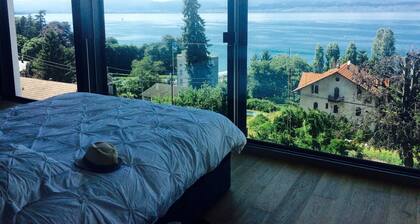 Air-conditioned house 8 pers- 10km Evian -40km portes soleil- with parking lot