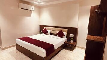 Quarto luxo | Escrivaninha, Wi-Fi de cortesia