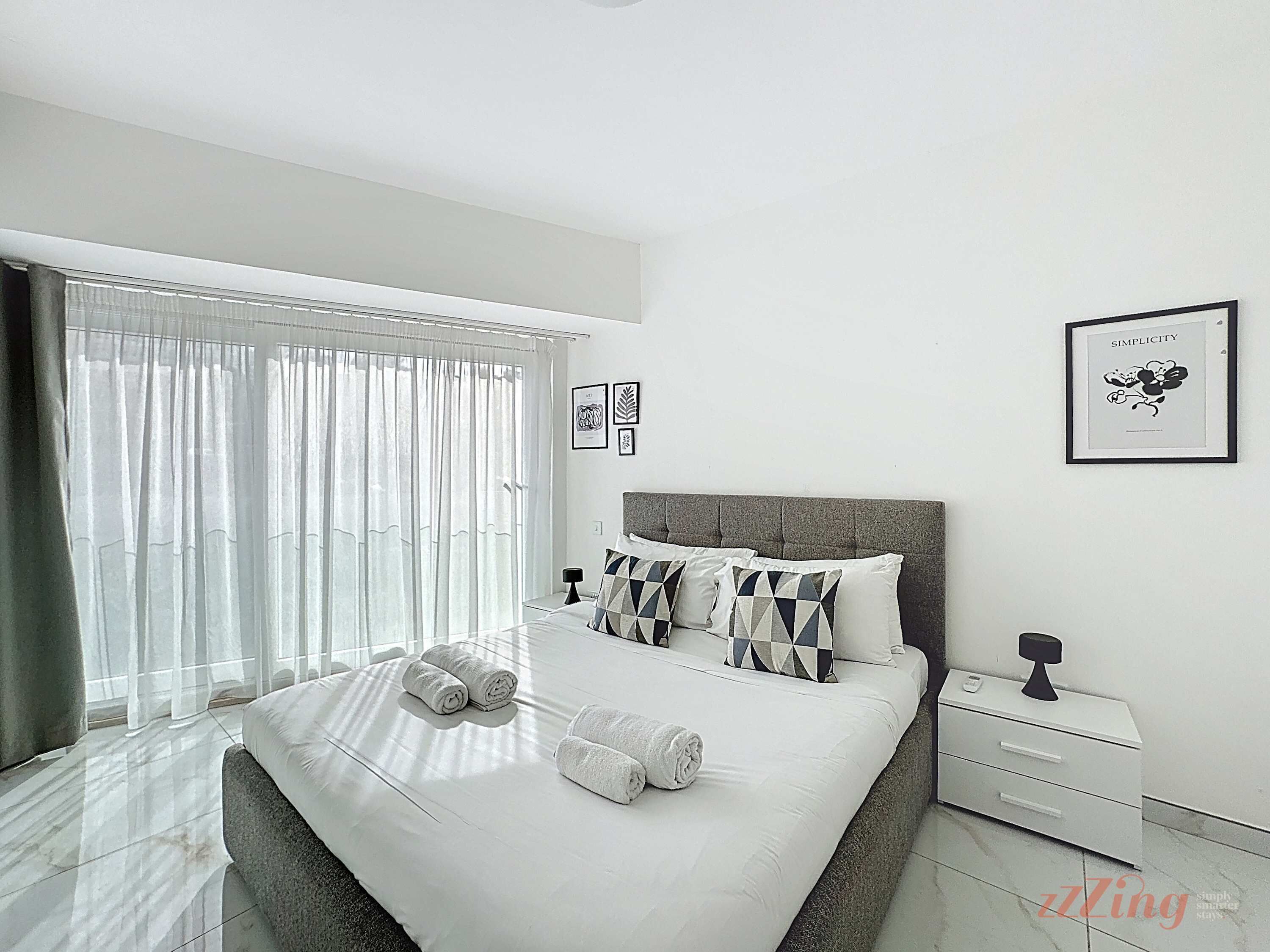 2 soverom, strykejern/-brett, reiseseng for barn og wi-fi