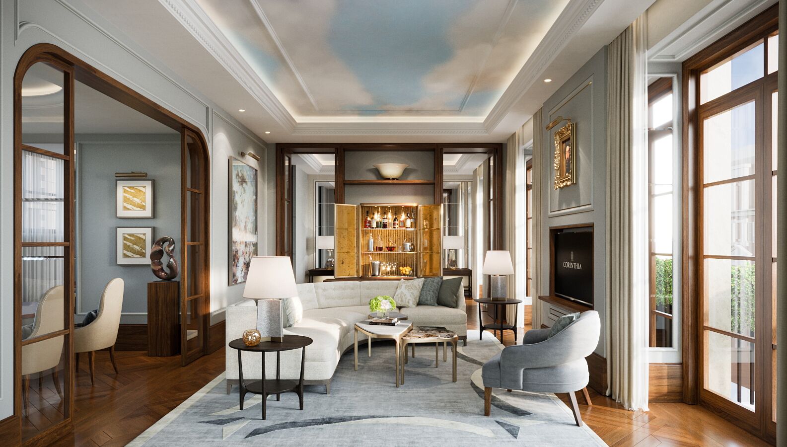 Phòng Suite, 1 giường cỡ king (Arte) | Bộ đồ giường cao cấp, minibar, két bảo mật tại phòng 