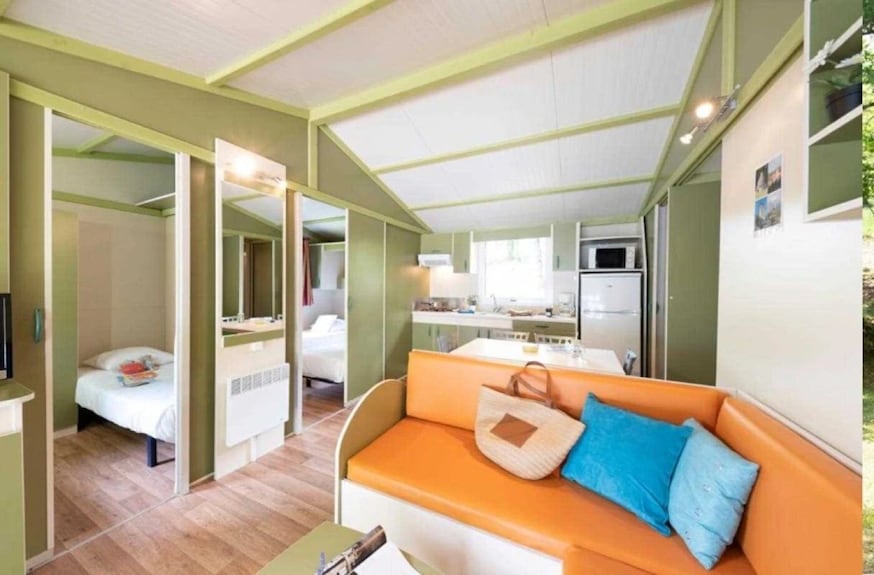 Zecamping 3* Piscine Chauffée Pataugeoire Locatif 48m2 6 Pers - Département Dordogne