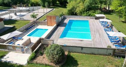 ZEcamping 3* piscine chauffée pataugeoire locatif 48m2 6 pers