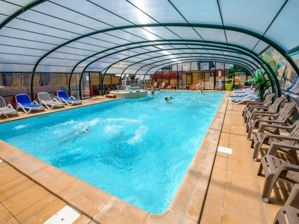 Indoor pool, a heated pool