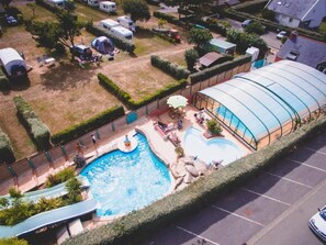 Piscine couverte, piscine chauffée