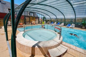 Indoor pool, a heated pool