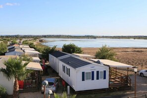 Exterior - ZEcamping 4* piscine chauffée mobil-home TV BBQ clim 23m2 4 pers (Portiragnes)