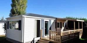 Exterior - ZEcamping 4* piscine couverte club enfant locatif 28m2 4 pers (Saint-Lunaire)