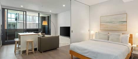 Fer et planche à repasser, Wi-Fi, draps fournis