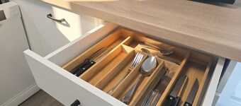 Modern Ground Floor Living nearby RheinHafen mit Balkon und Parken - APOLONIAliving