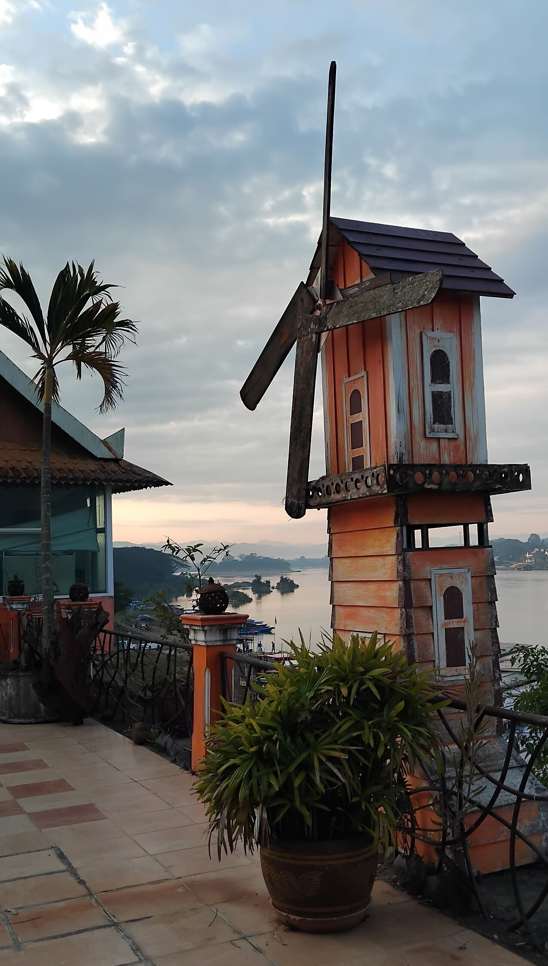 Tweepersoonskamer, balkon, uitzicht op rivier | Divers