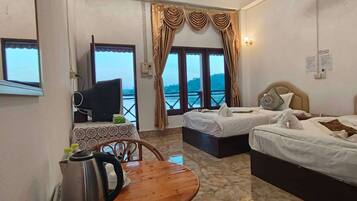 Twin Room, Balcony, River View