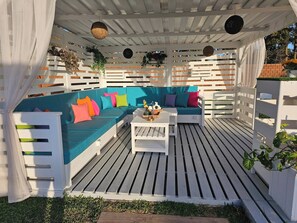 Villa, 5 Bedrooms, Smoking, Private Pool | Terrace/patio - Villa Nectaris-bizerte (Menzel Jemil)