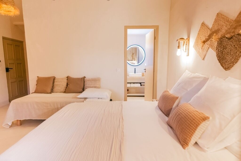 1 slaapkamer, beddengoed