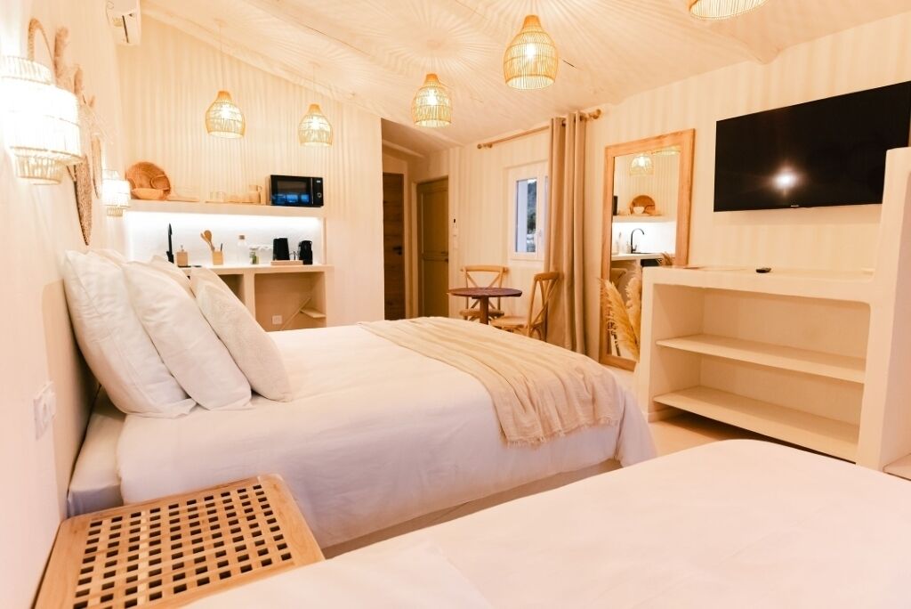 1 slaapkamer, beddengoed