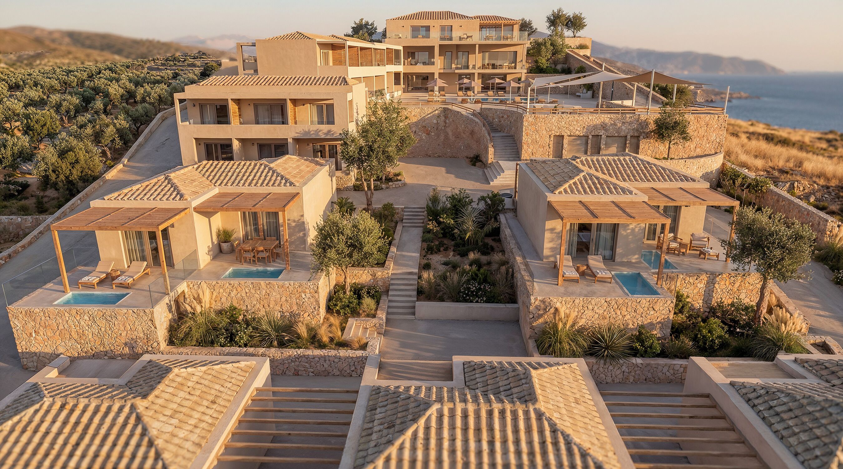 المنشأة من الخارج