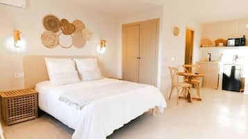 1 slaapkamer, beddengoed