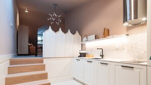 Private kitchen - Sra. Do Leite Next to Cathedral by sé apartamentos (Braga)
