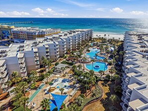 Exterior - New Listing: 2 Master Suites - Resort Amenities - Waterscape - Spect Gulf Views (Fort Walton Beach)