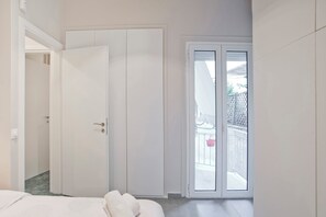 2 bedrooms, iron/ironing board, WiFi, bed sheets - Steps from History Thissio 2BR Spotless Apt (Athina)