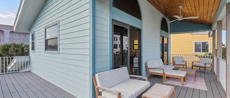 Huis, Meerdere bedden (Surf Camp) | Terras