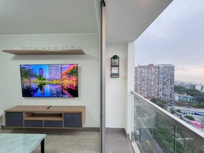 Interior - Ocean View 1BR - TV 65" - Pool - Jacuzzi 1710 (Barranco)