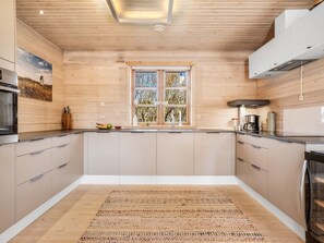 Fridge, microwave, dishwasher, cookware/dishes/utensils - "Uolevi" - 1.1km from the sea by Interhome (Skagen)