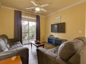Living area - Tuscana Resort Condo near Disney. New listing. (Davenport)