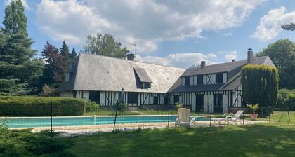 Normandy country house (pool+tennis) 16 pers