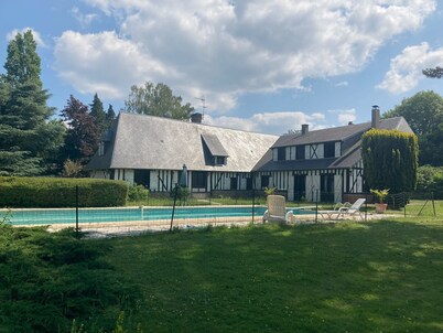 Normandy country house (pool+tennis) 16 pers