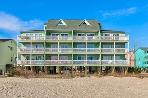 Exterior - Sand Fiddler Surf and Sun - Oceanfront condo with private deck! (Carolina Beach)