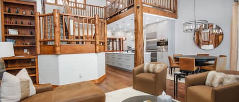 TV, fireplace, table tennis