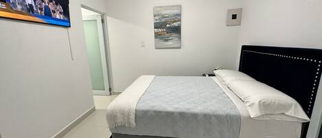 1 soverom, strykejern/-brett og wi-fi