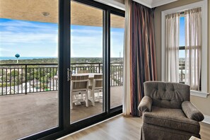 TV - 🌊Private Corner Balcony with Harbor Views | Emerald Grande E810🌊 (Destin)