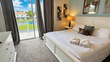 4 bedrooms, iron/ironing board, travel crib, WiFi