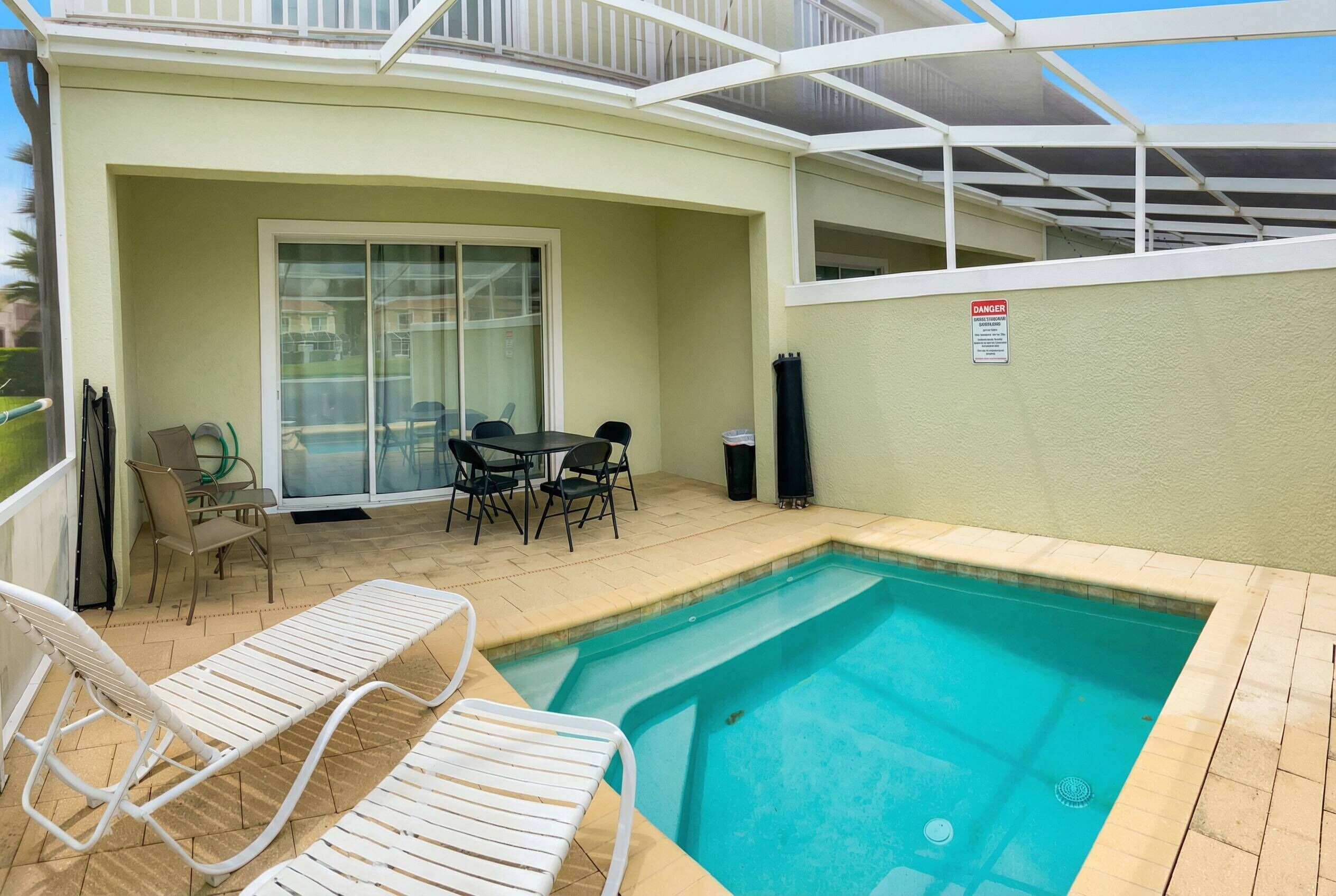 Piscine chauffée