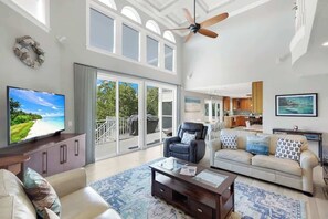 Smart TV, offices - Gorgeous Private home on Beautiful Sanibel Island! (Sanibel)