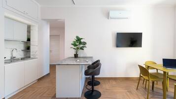 Comfort-Apartment, Stadtblick | Innenbereich