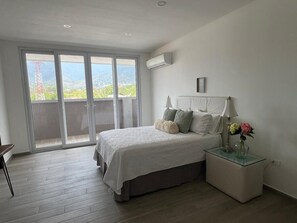 Penthouse, Bergblick