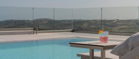 Deluxe Villa, Balcony, Valley View | Pool | Outdoor pool