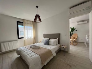 Apartamento, 1 habitación, fumadores, balcón | 1 dormitorio