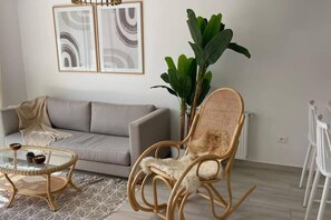 Apartamento, 1 quarto, para fumantes, sacada | Sala de estar