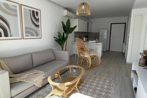 Apartamento, 1 quarto, para fumantes, sacada | Sala de estar