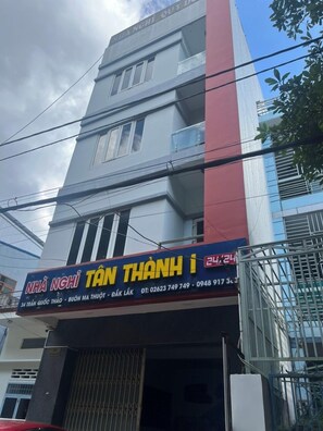 Fassade der Unterkunft