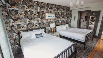 Dobbeltrom – standard, 2 queensize-senger | Blendingsgardiner og wi-fi (inkludert)