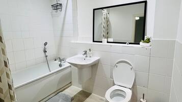 Handdoeken, zeep, toiletpapier