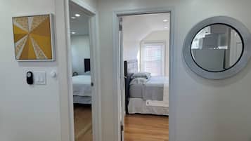 2 chambres, fer et planche Ă repasser, Wi-Fi, draps fournis