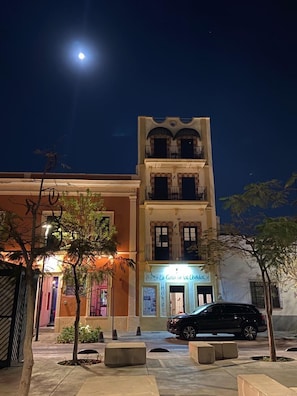 Façade de l’hébergement