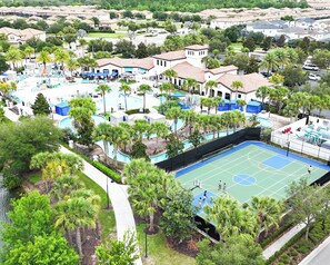 Sports court - Luxury Windsor Westside Townhome | Private Pool | Across Clubhouse | Near Disney (Kissimmee)